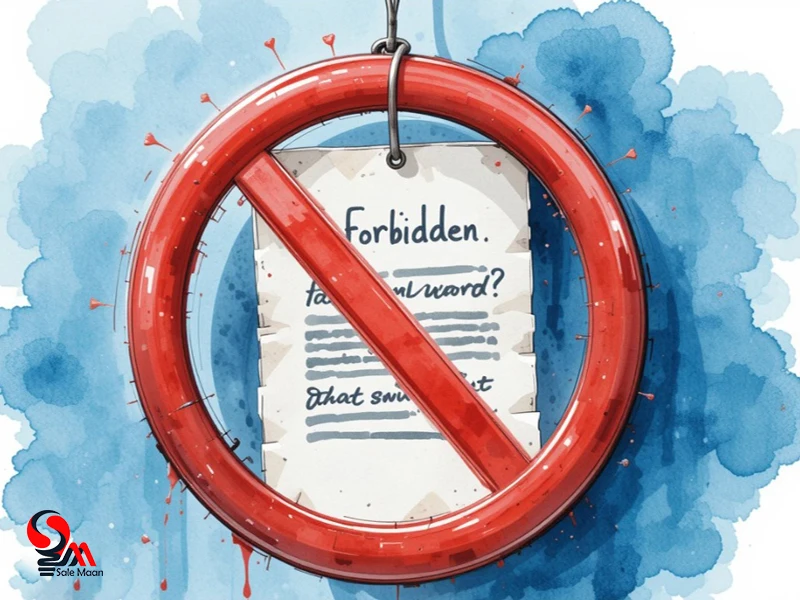 کلمات ممنوعه در فروش