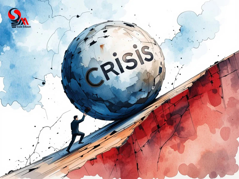 فروش در بحران