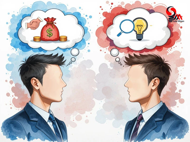 تفاوت بازاریابی و فروش