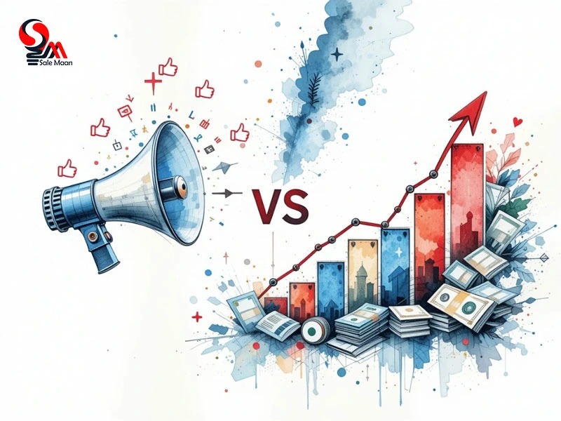 تفاوت بازاریابی و فروش